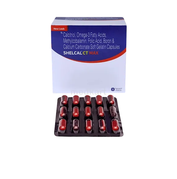 shelcal ct max capsule 15's